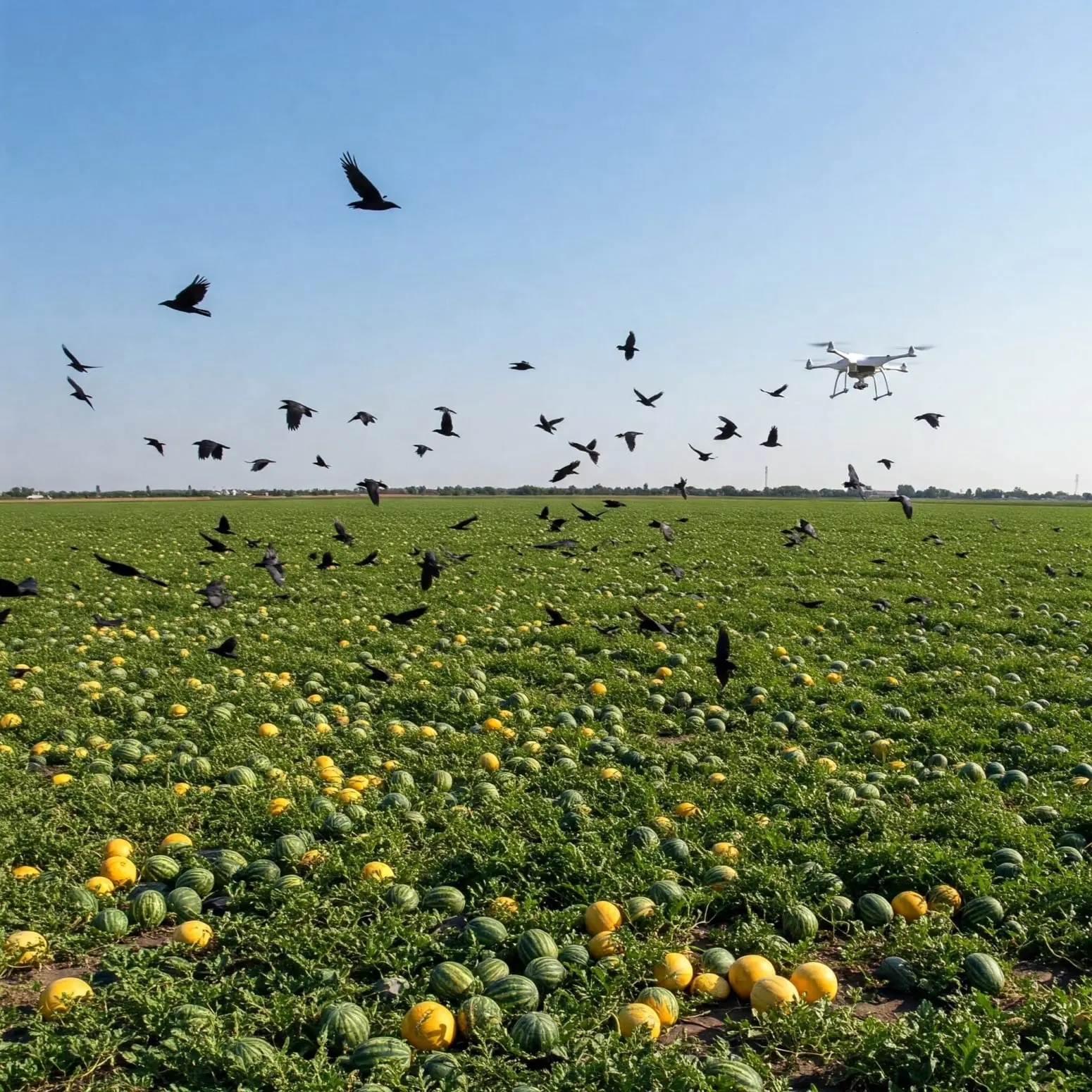 Drone allontana i volatili